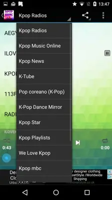 KPOP Music android App screenshot 0