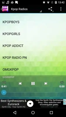 KPOP Music android App screenshot 2