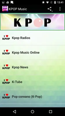 KPOP Music android App screenshot 4